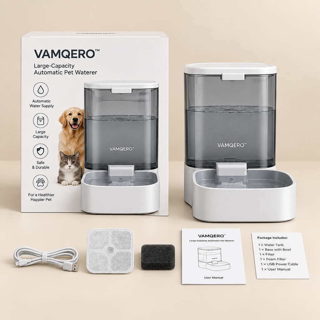 VAMQERO™ Large-Capacity Automatic Pet Waterer primary image