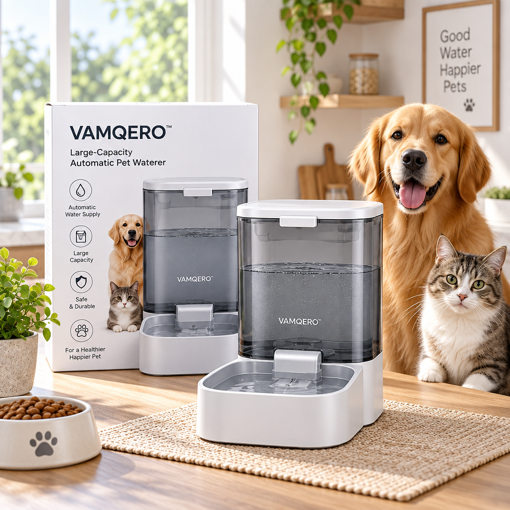 VAMQERO™ Large-Capacity Automatic Pet Waterer image 2
