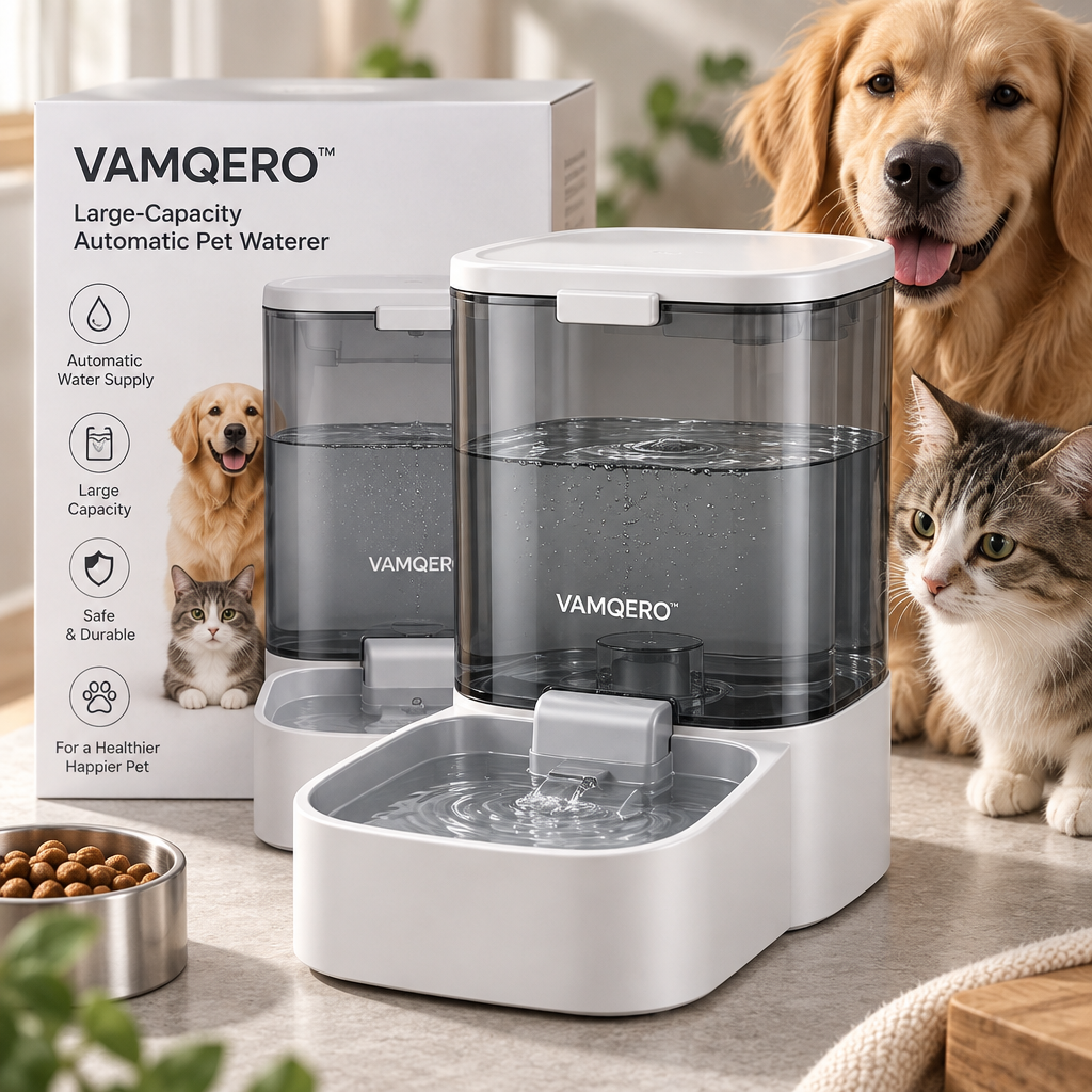 VAMQERO™ Large-Capacity Automatic Pet Waterer image 3