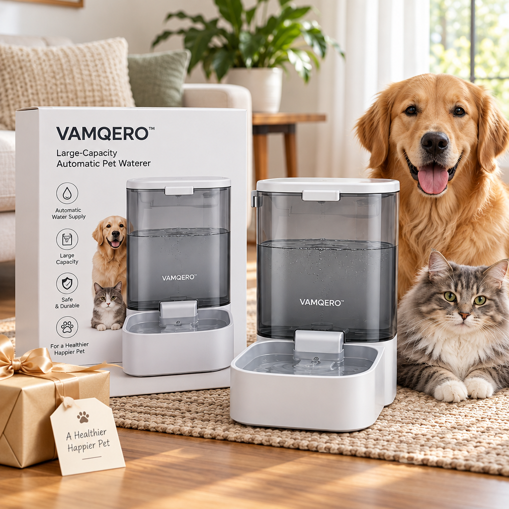 VAMQERO™ Large-Capacity Automatic Pet Waterer image 5