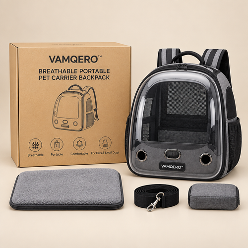 VAMQERO™ Breathable Portable Pet Carrier Backpack primary image