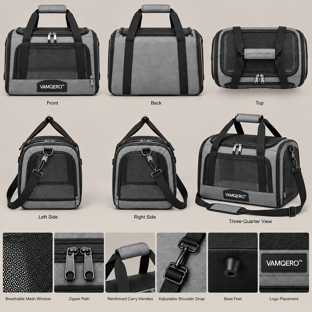 Foldable Pet Travel Carry Bag
