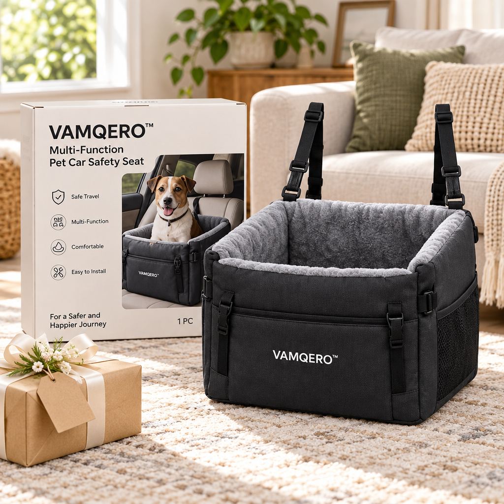 VAMQERO™ Multi-Function Pet Car Safety Seat image 5