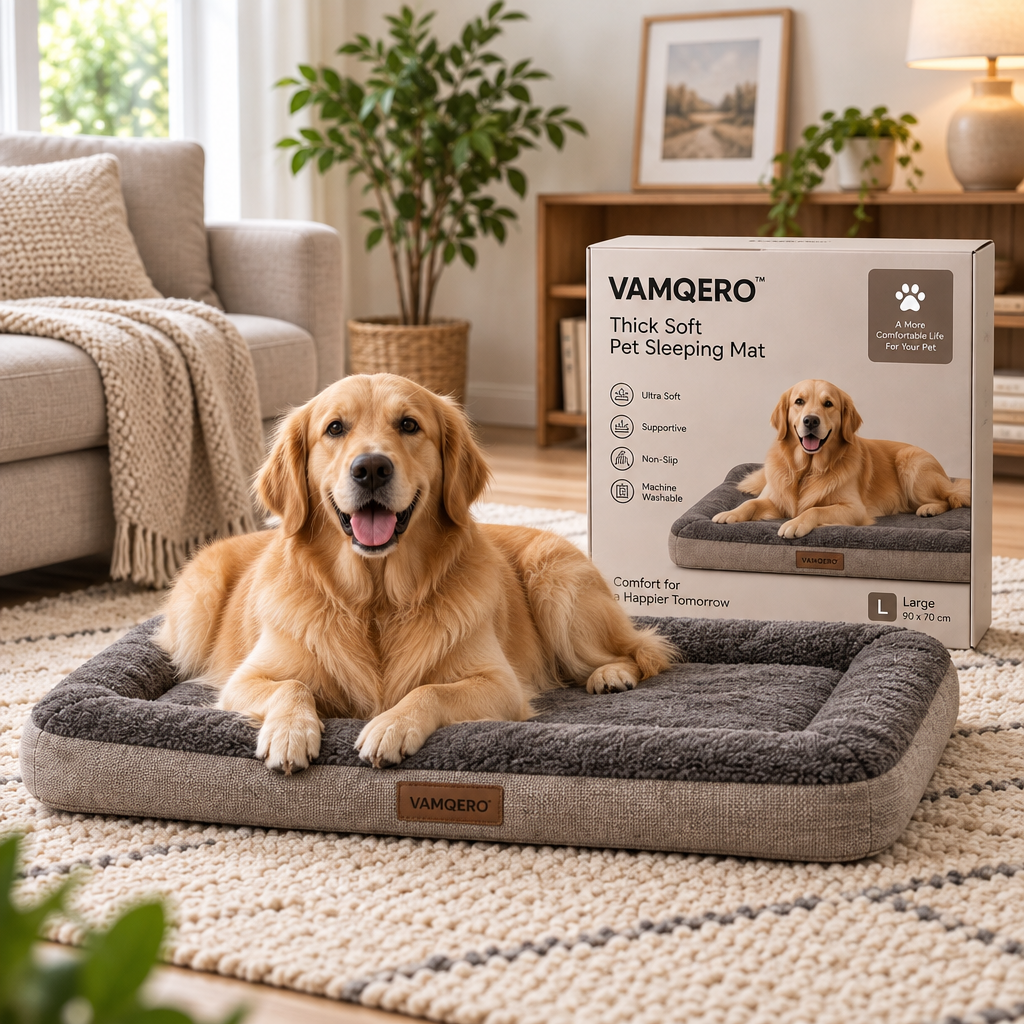 VAMQERO™ Thick Soft Pet Sleeping Mat image 5