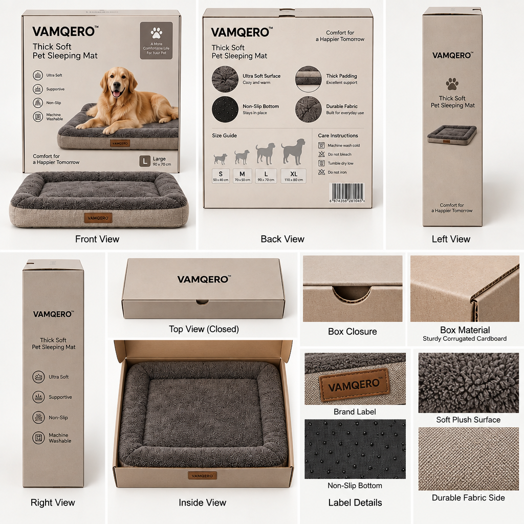 VAMQERO™ Thick Soft Pet Sleeping Mat image 6