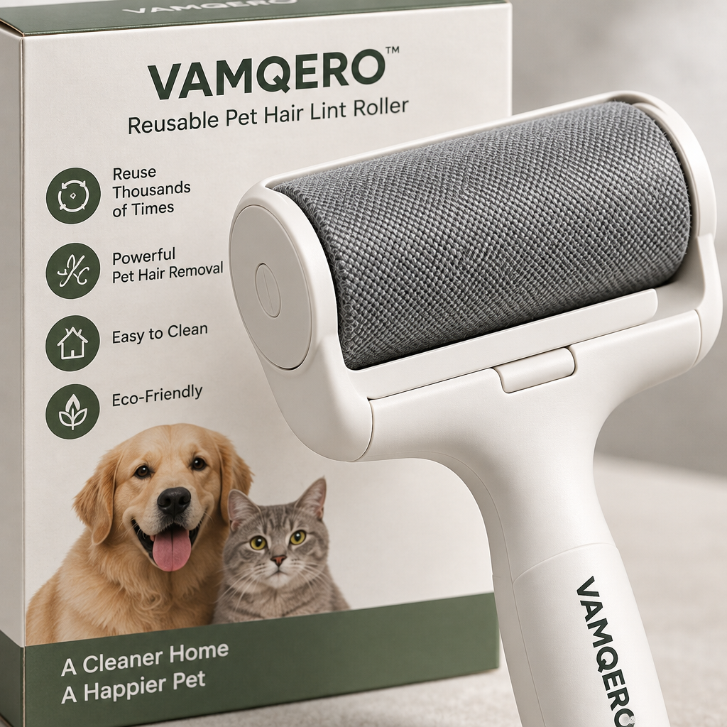VAMQERO™ Reusable Pet Hair Lint Roller image 3