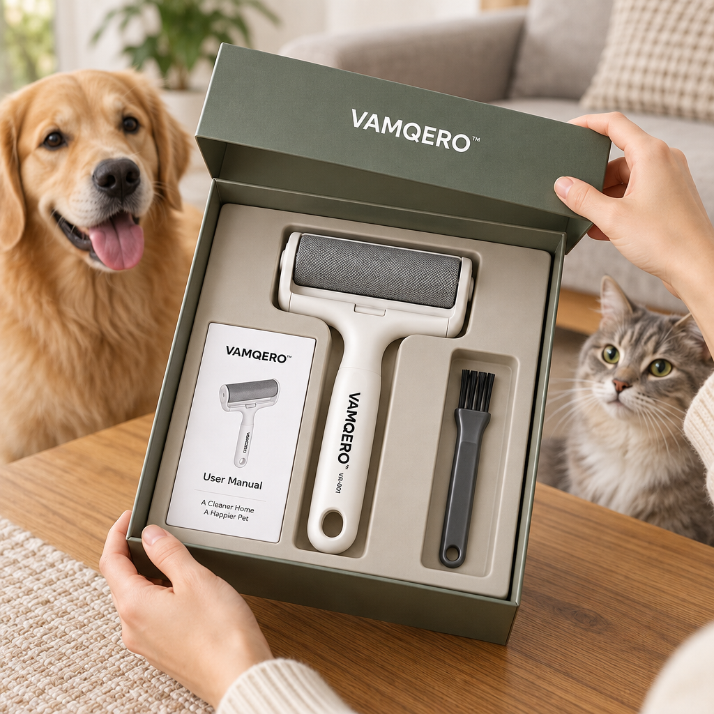 VAMQERO™ Reusable Pet Hair Lint Roller image 4