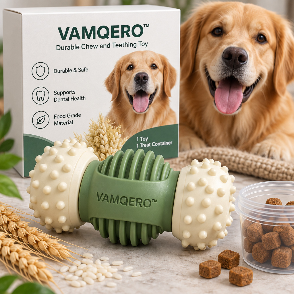 VAMQERO™ Durable Chew and Teething Toy image 3