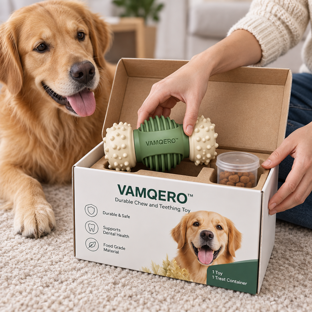 VAMQERO™ Durable Chew and Teething Toy image 4