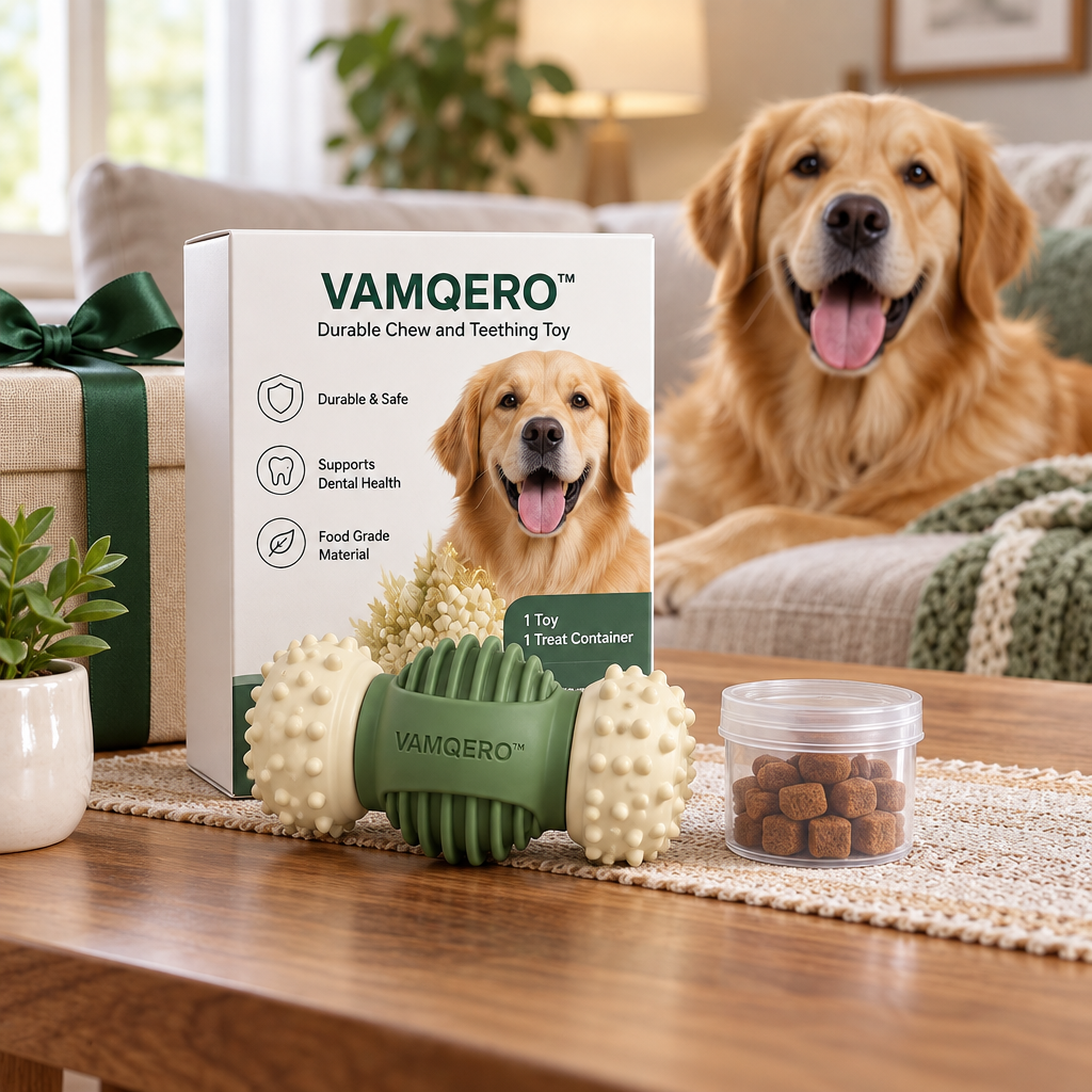 VAMQERO™ Durable Chew and Teething Toy image 5